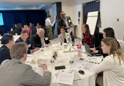 Attendees collaborate at the AMCP Partnership Forum
