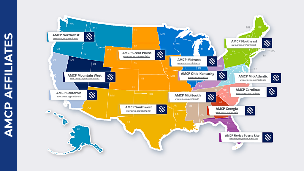 AMCP Affiliate Map