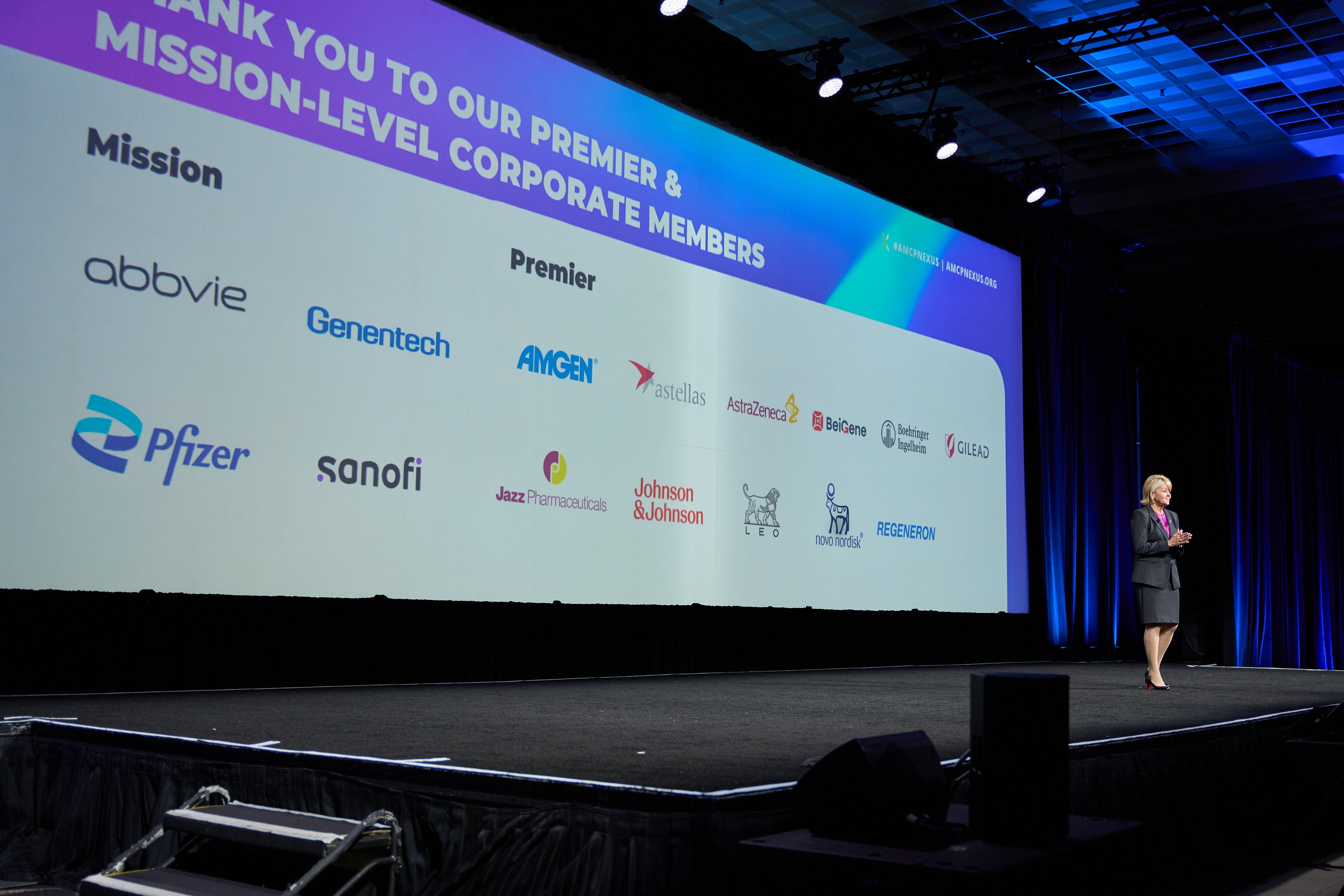 Logos on stage - Nexus 2025