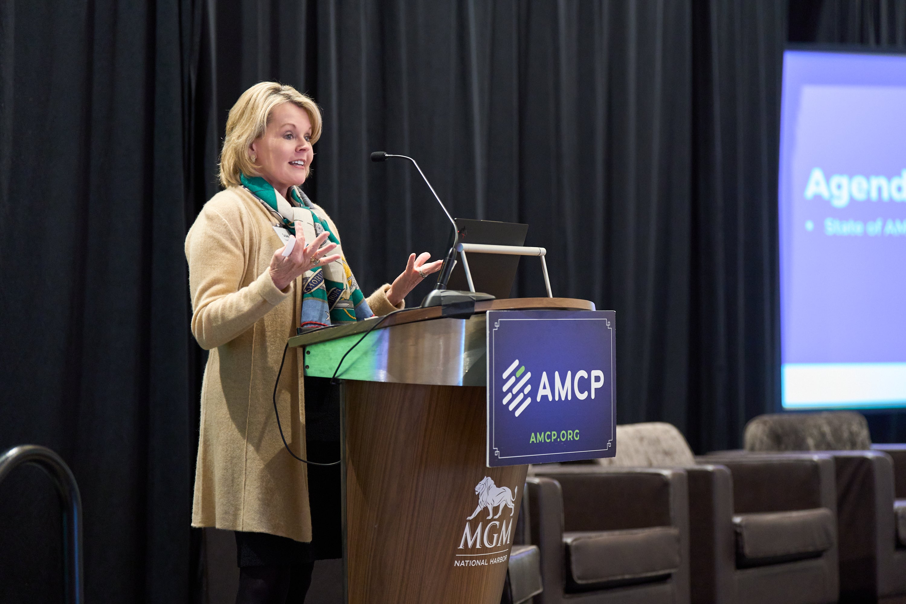 Susan at Winter Leadership