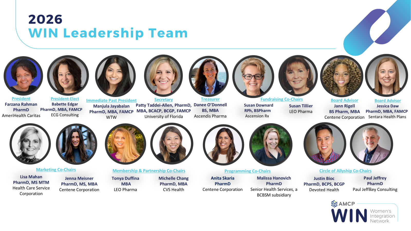 AMCP WIN Leadership 2026