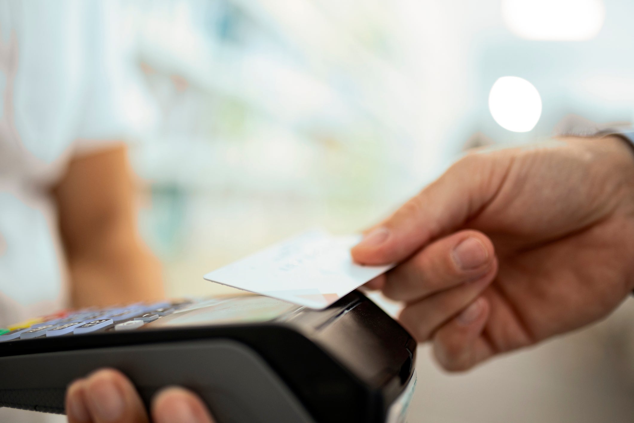 Credit card payment - stock