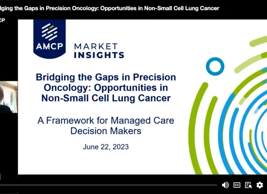 Precision Oncology Medicine Webinar 