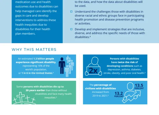 AMCP Disabilities Health Action Brief
