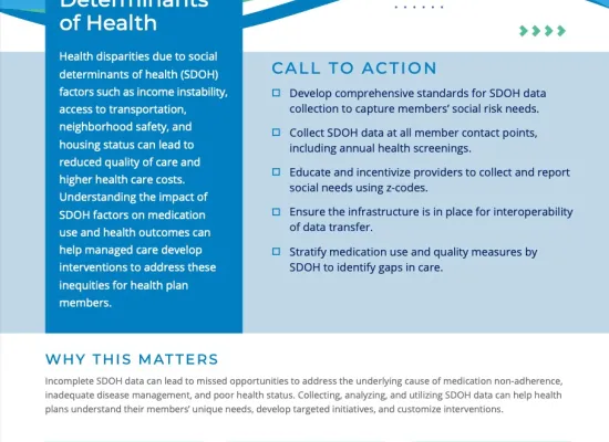Health Equity Action Brief: Social Determinants of Health