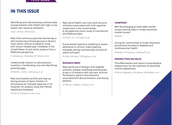 JMCP August 2025 Edition