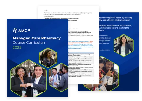 2025 AMCP Managed Care Pharmacy Course Curriculum Feature