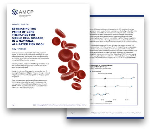 AMCP White Paper - Gene Therapy Sickle Cell