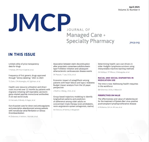JMCP April 2025