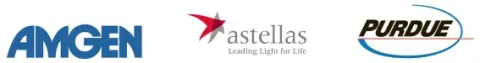 Amgen Astellas Purdue Sponsor Logos